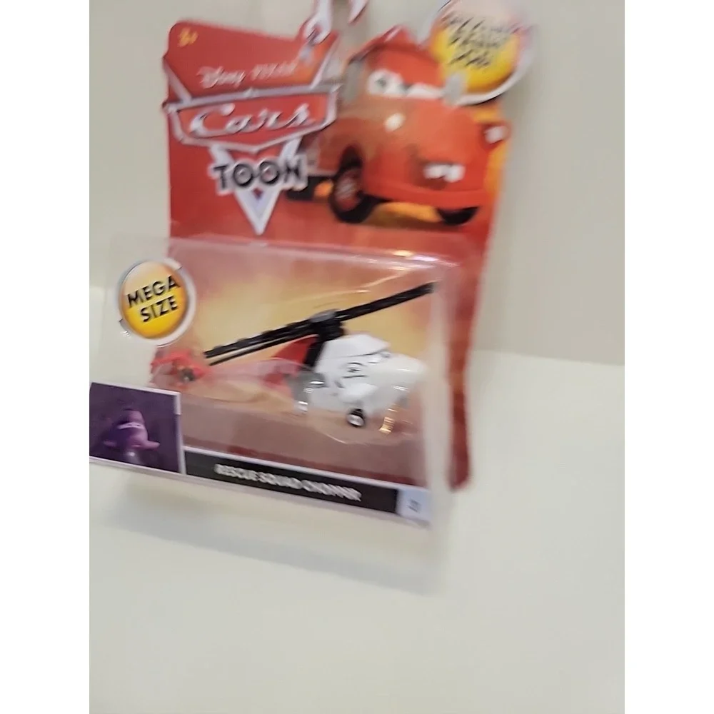 DISNEY PIXAR CARS TOON RESCUE SQUAD CHOPPER #3 NEW
